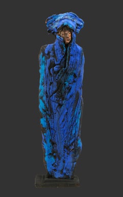A. Michel WOHLFAHRT Scultura in terracotta, Francia, 2000 ca.
