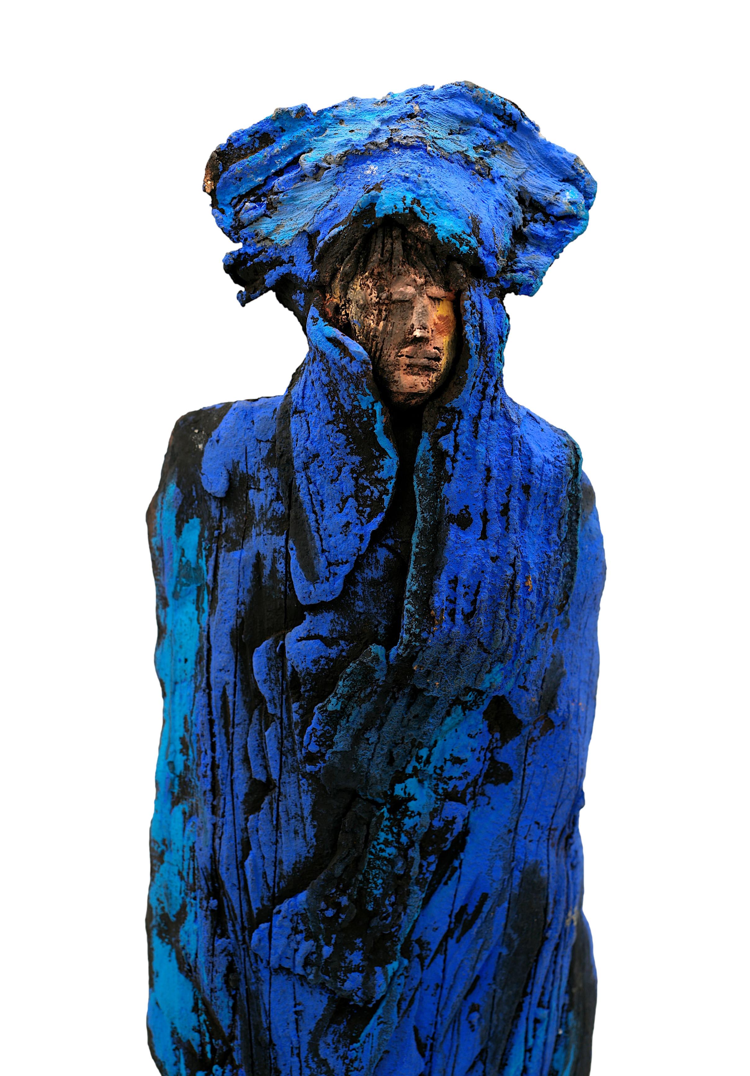 Terracotta A. Michel WOHLFAHRT Scultura in terracotta, Francia, 2000 ca. in vendita