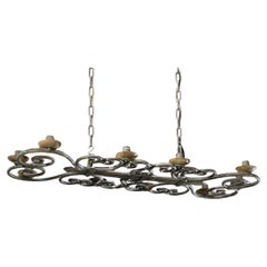 Michel ZADOUNAISKY (1903 - 1983), Chandelier, France 1950s