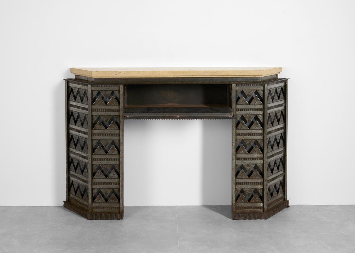 Michel Zadounaïsky, Cheminée Art déco, France, 1932 1