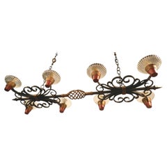 Michel Zadounaïsky, Very Large Art Deco Lustre, circa 1930