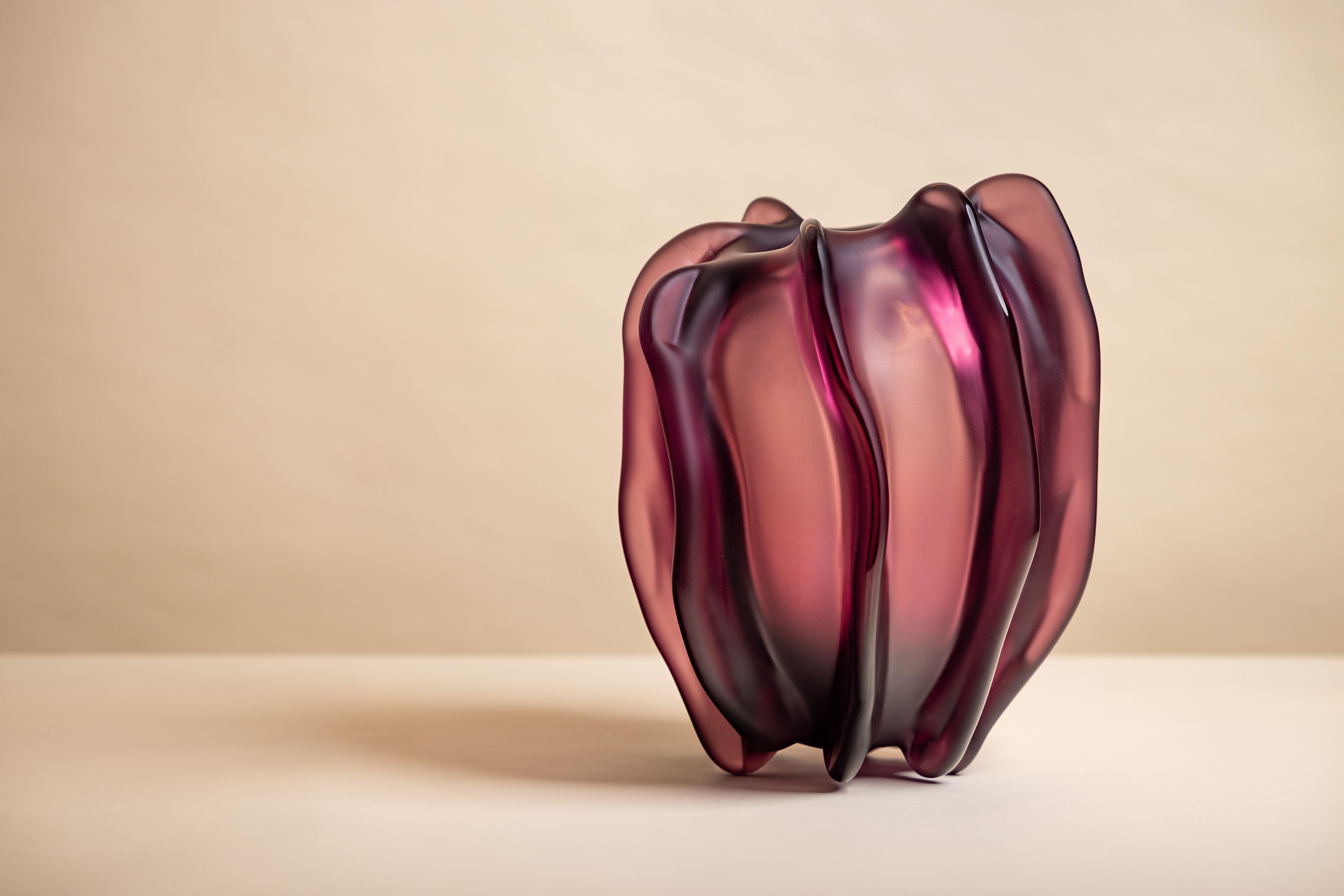 Italian Michela Cattai, Contemporary Handblown Murano Glass Sculpture, Italy, 2024 For Sale