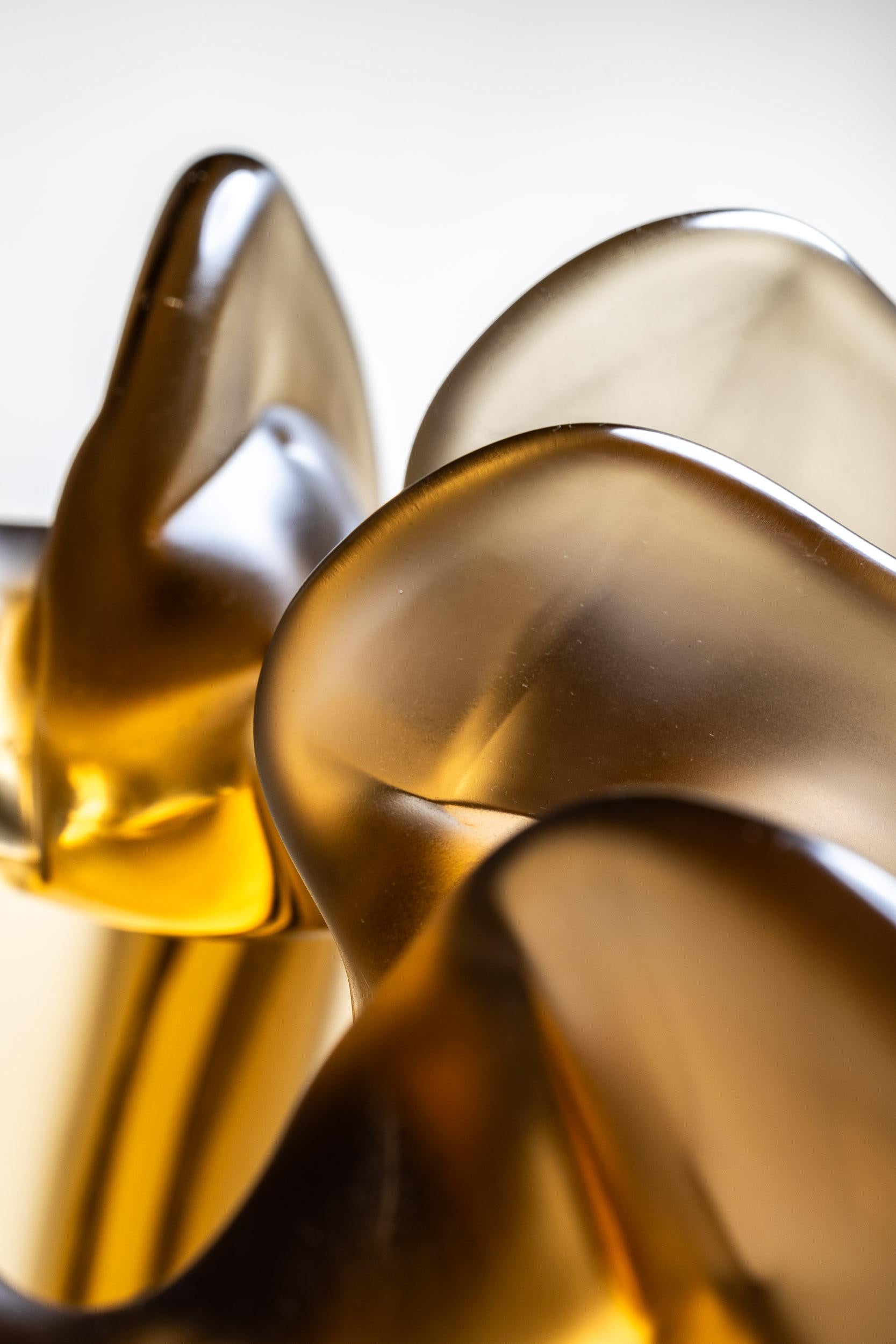 Michela Cattai, Scultura contemporanea in vetro di Murano soffiato a mano, Italia, 2024 In condizioni ottime a New York, NY