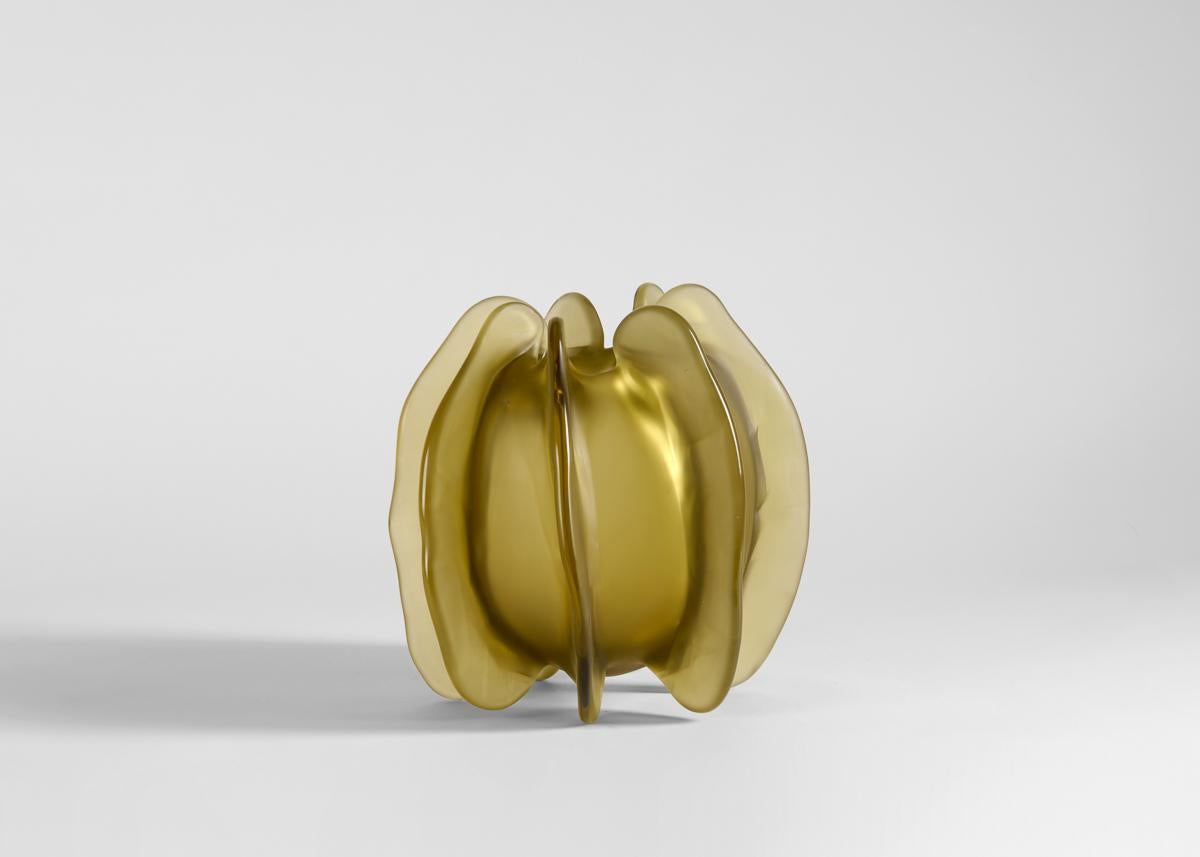 Italiano Michela Cattai, Vaso contemporaneo in vetro di Murano soffiato a mano, Italia, 2024 in vendita