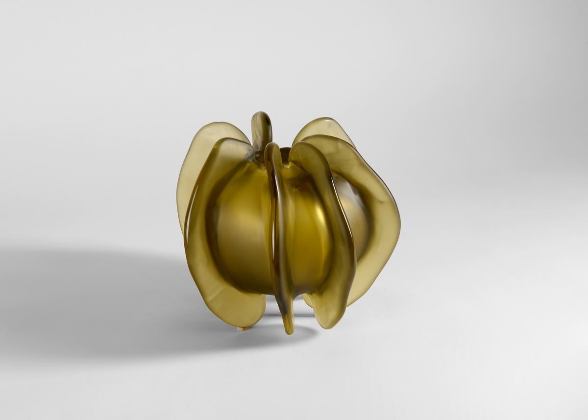 italien Michela Cattai, Vase contemporain en verre de Murano soufflé à la main, Italie, 2024. en vente