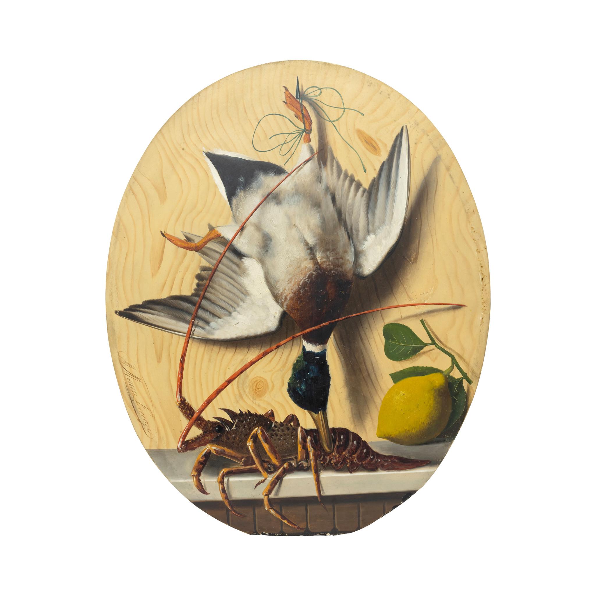 Michelangela Meucci Hanging Game Paintings In Good Condition For Sale In Coeur d'Alene, ID