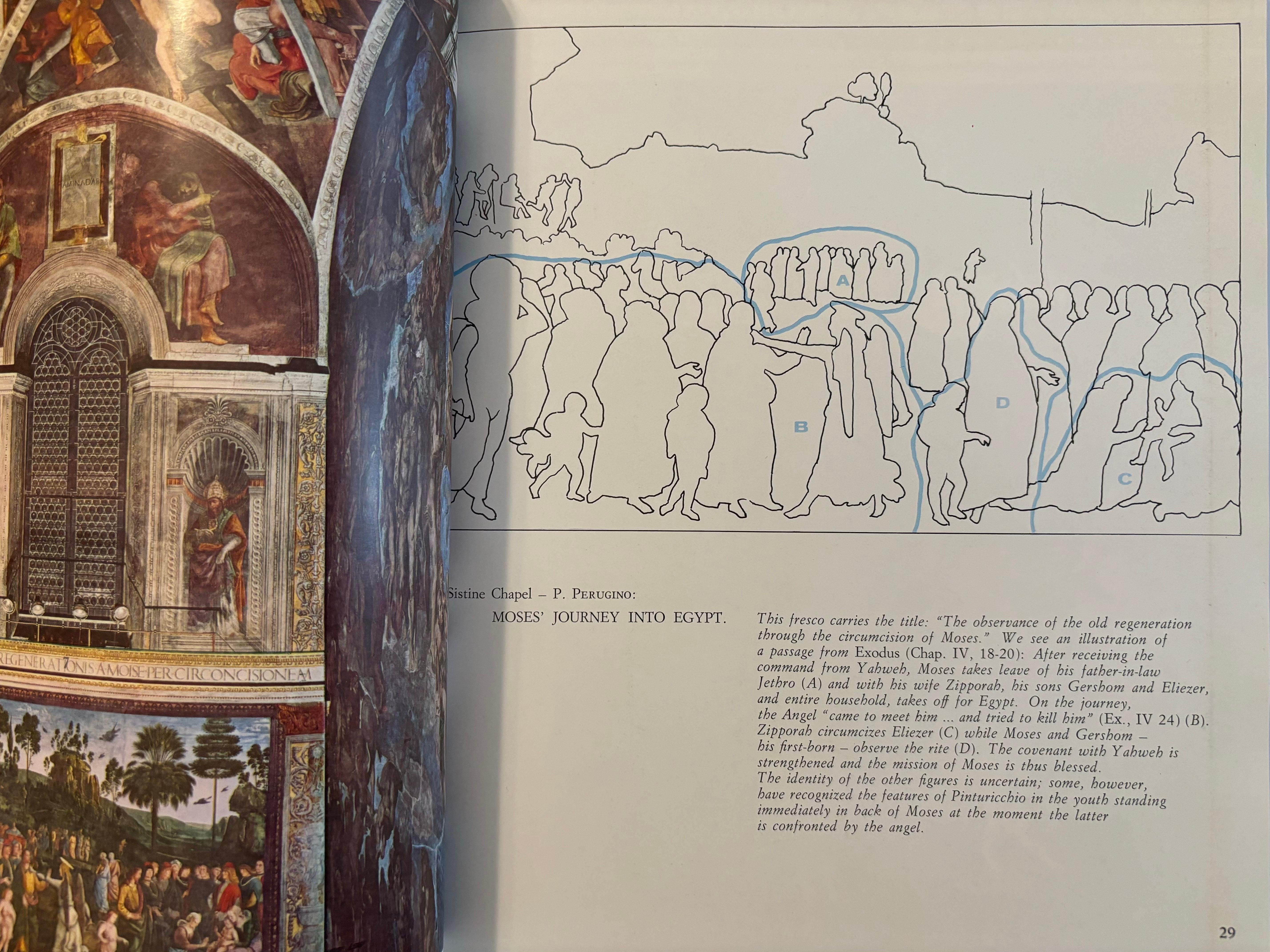 Michelangelo and Raphael in the Vatican In Good Condition For Sale In Bradenton, FL