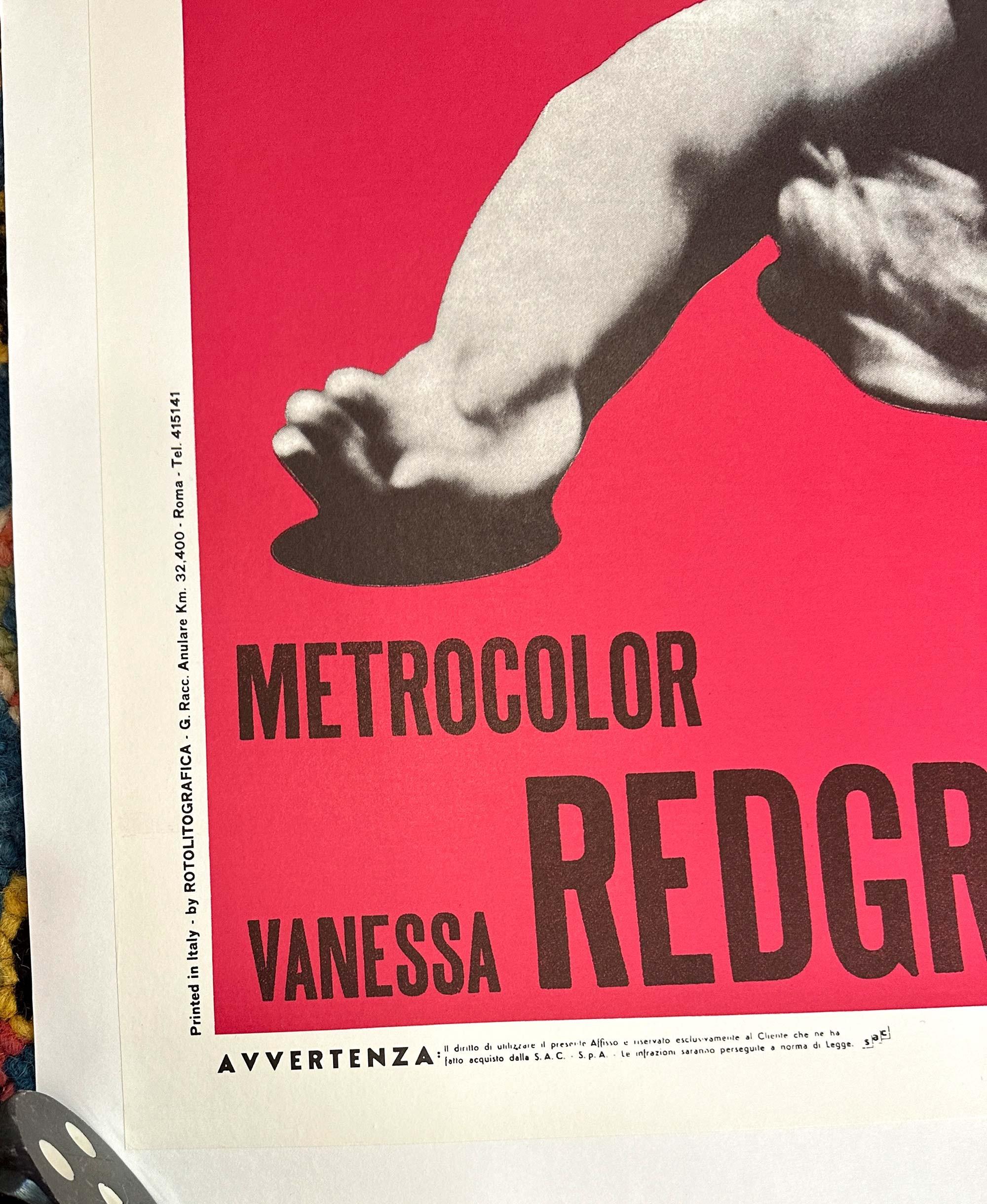 Blowup by Antonioni original 1970 Poster on linen By Michelangelo Antonioni For Sale 2