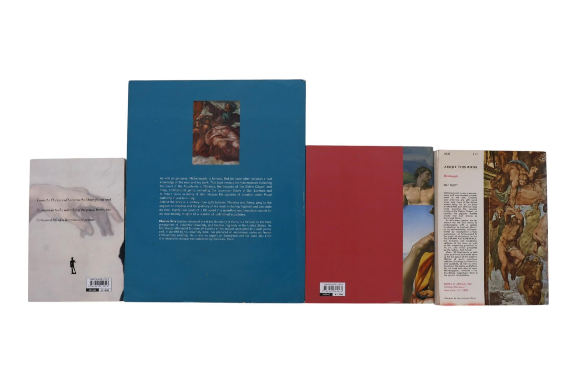 Libros de Miguel Ángel - Lote de 4 en venta 4