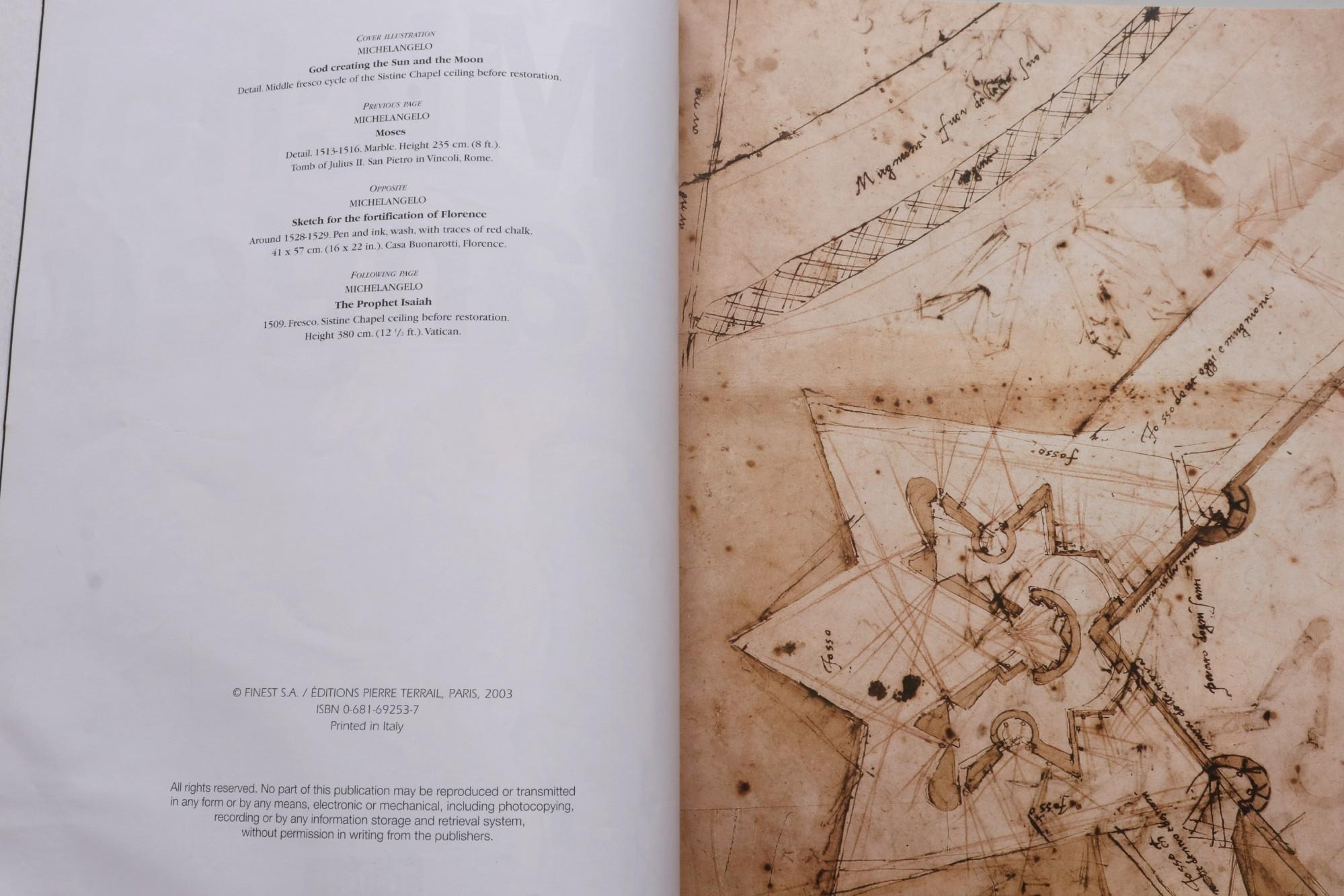 Libros de Miguel Ángel - Lote de 4 Italiano en venta