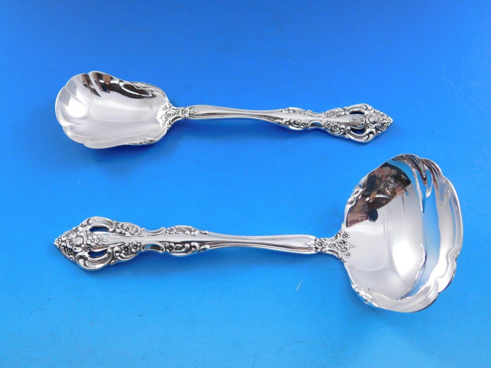 Michelangelo by Oneida Sterling Silver Flatware Set for 12 Service 56 pieces 1