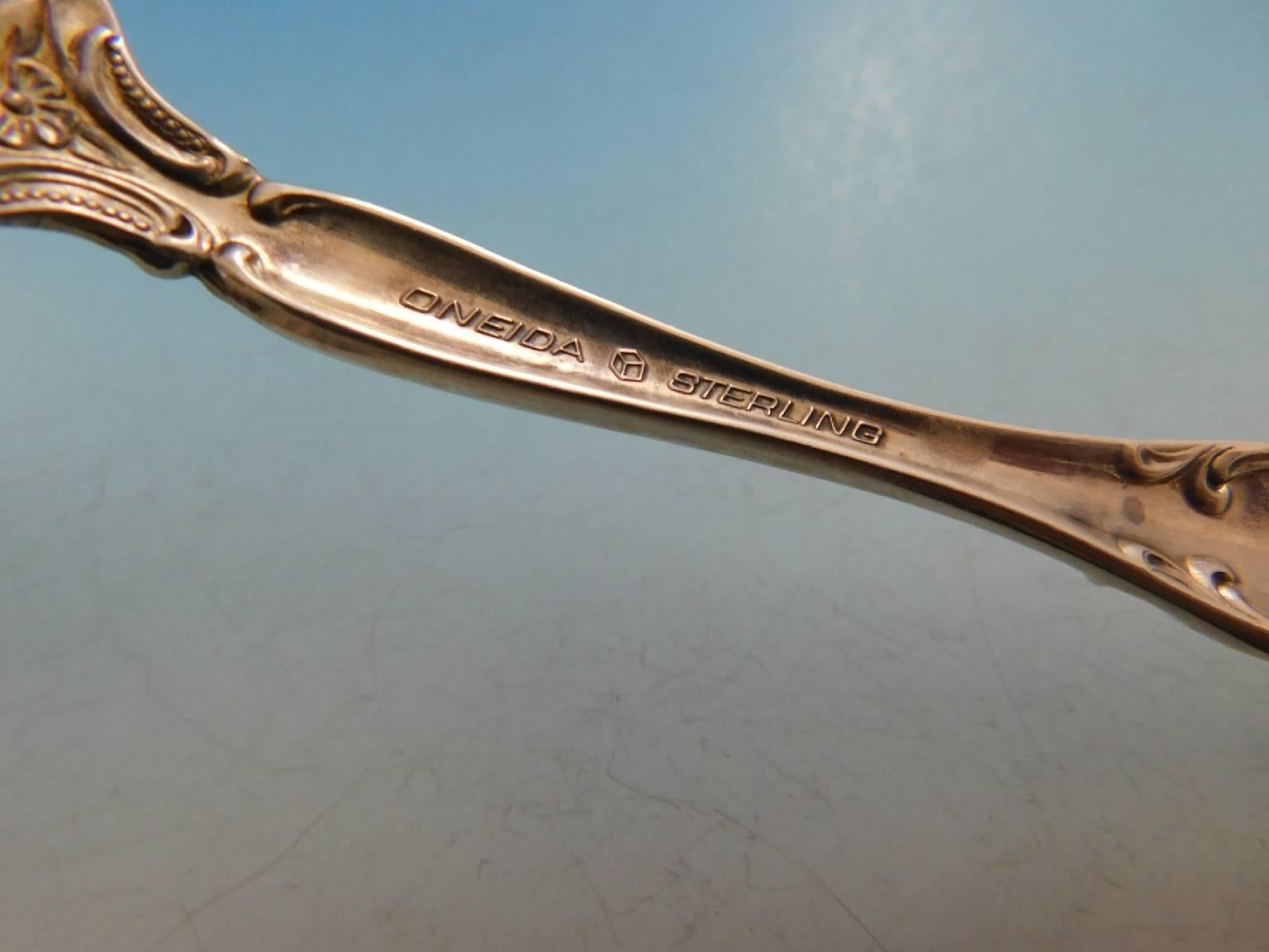Michelangelo by Oneida Sterling Silver Flatware Set for 12 Service 78 pieces In Excellent Condition In Big Bend, WI
