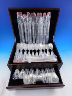 Michelangelo by Oneida Sterling Silver Flatware Set for 8 Service 70 pcs Unused