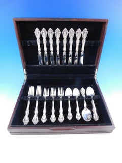 Michelangelo by Oneida Tradition Sterling Silver Flatware Set Service 40 Pieces