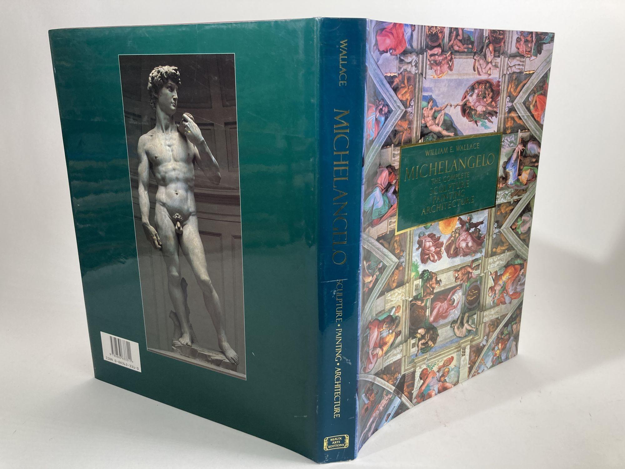 Michelangelo by William E. Wallace The Complete Sculpture Painting and Architect In Good Condition For Sale In North Hollywood, CA
