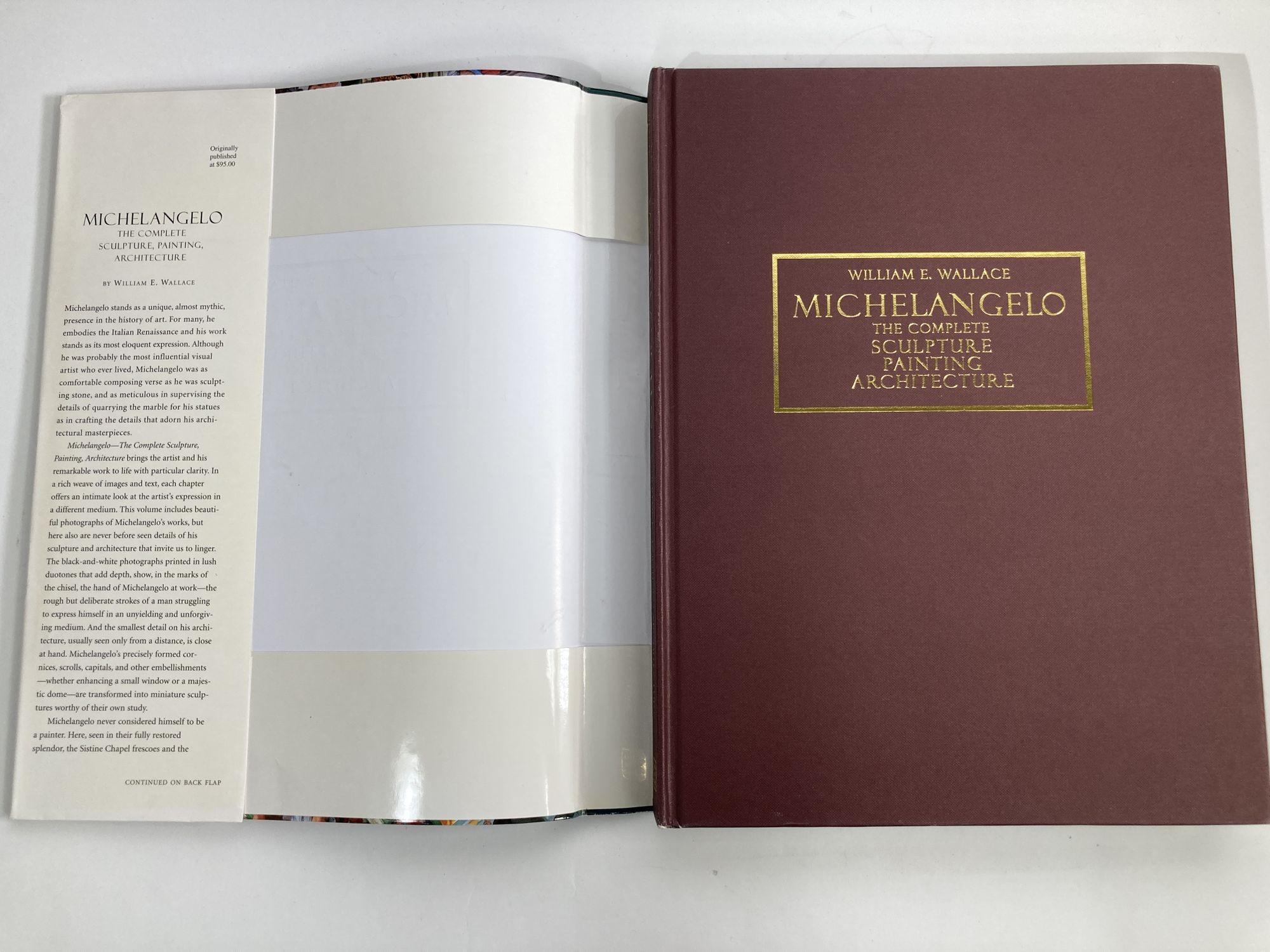 Paper Michelangelo by William E. Wallace The Complete Sculpture Painting and Architect For Sale