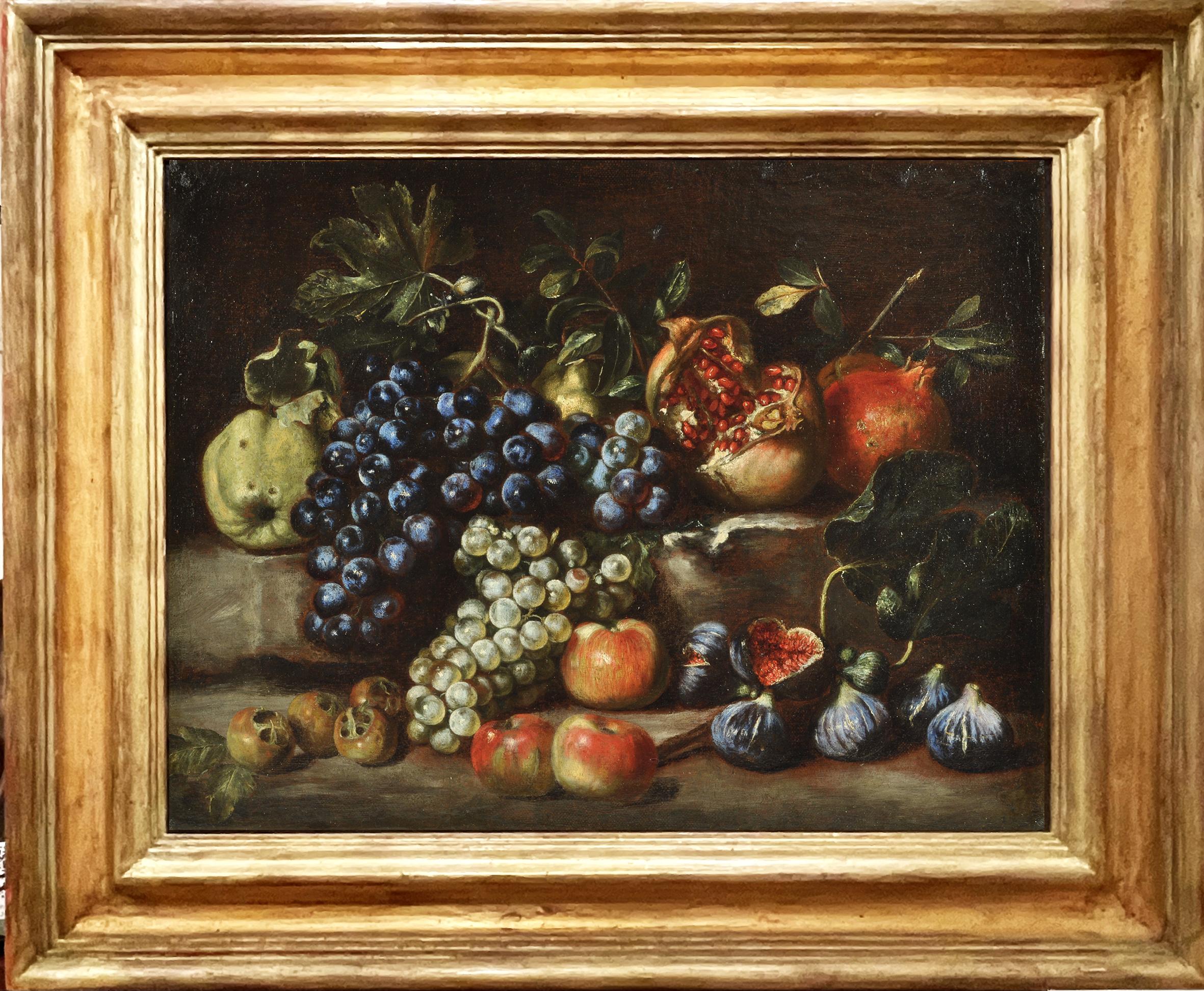 Still life  - Painting by Michelangelo Cerquozzi