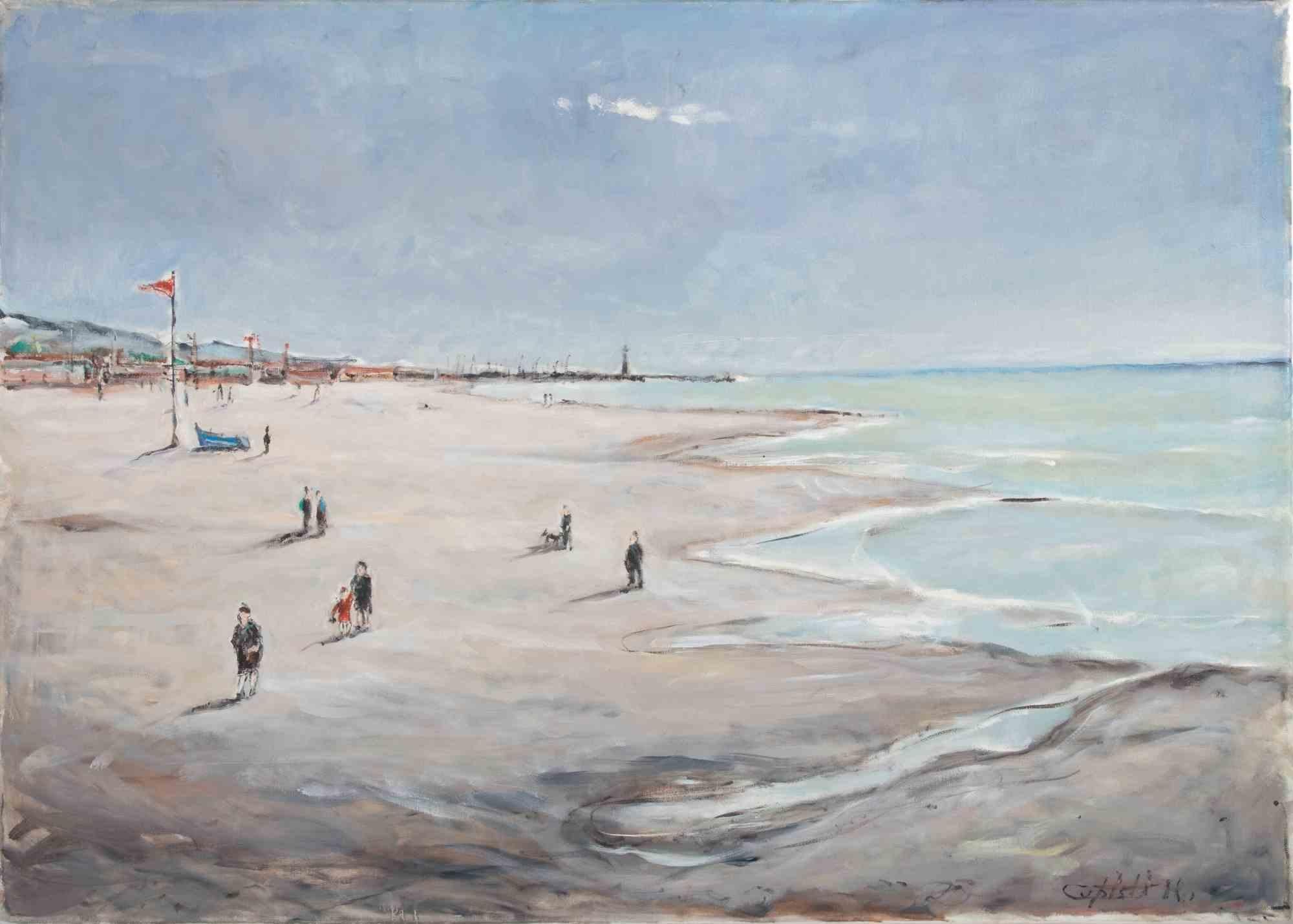 Wasser Figurative Gemälde