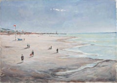 Printemps au bord de la mer - Peinture à l'huile de Michelangelo Cupisti - 2008