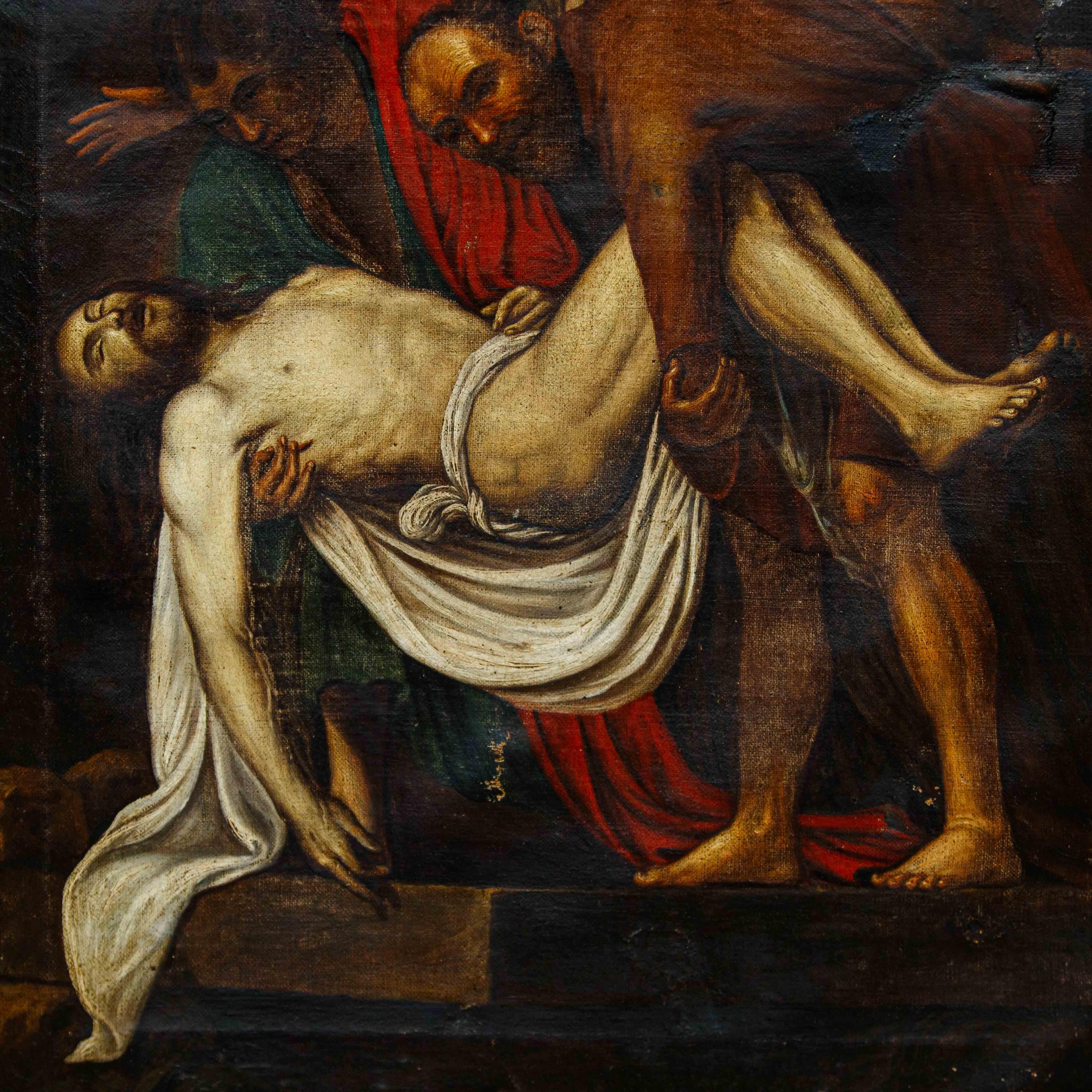 After Michelangelo Merisi, known as Caravaggio, Deposition of Christ 2