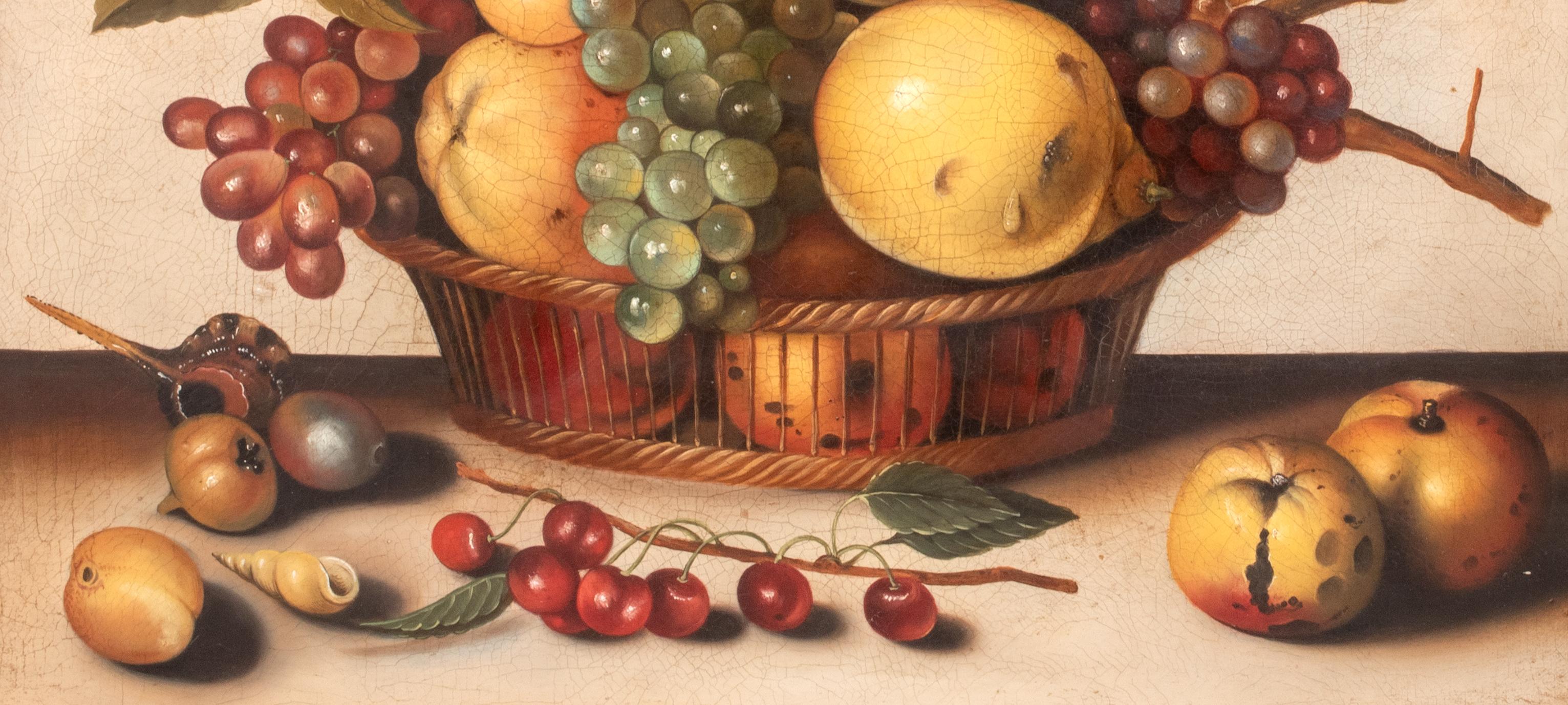 le caravage corbeille de fruits analyse
