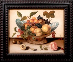 Still Life of Fruit In A Basket, 17th Century follower of Caravaggio (1571-1610)