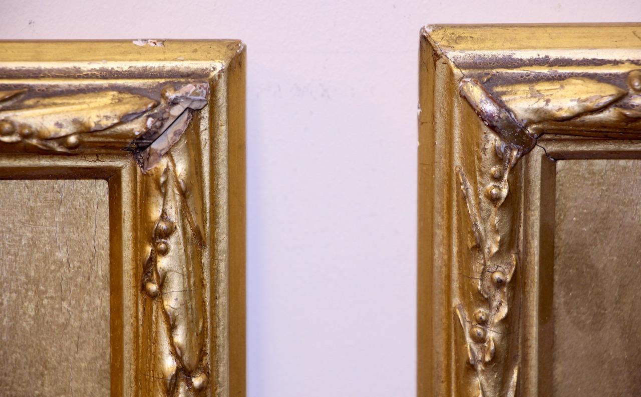 Pair of Bird Still Lifes 1871 by Michelangelo Meucci, Oil on Cardboard For Sale 9