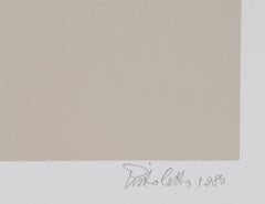 Number 2 from I am the Third, Conceptual Screenprint by Michelangelo Pistoletto