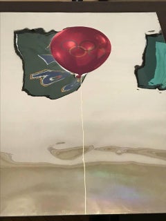 Olympic Balloons – Screen Print on Aluminium by M. Pistoletto - 1984