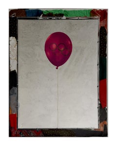 Vintage Olympic Balloons – Screen Print on Aluminium by M. Pistoletto - 1984 