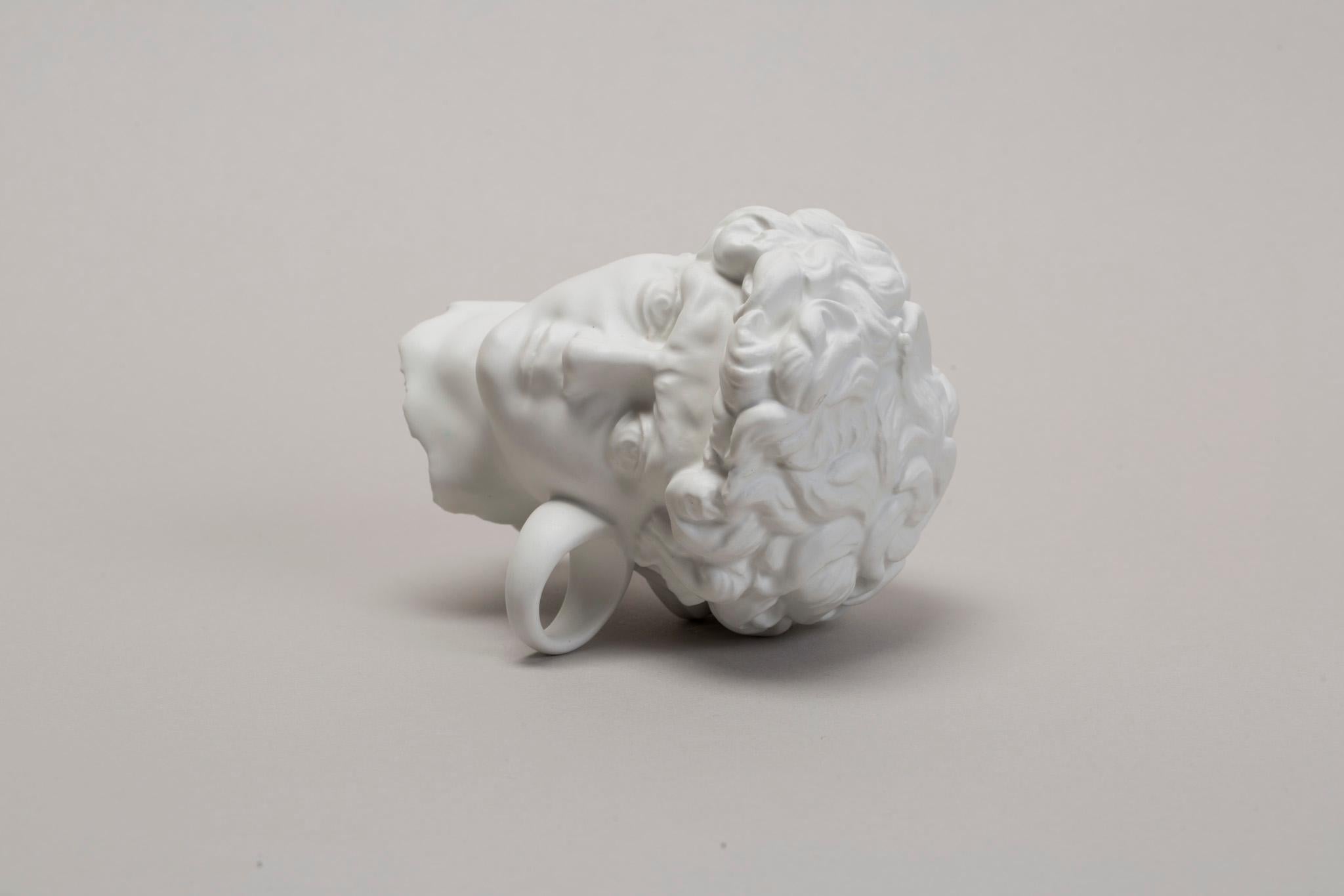 Renaissance Michelangelo prèt-a-porter par Andrea Salvatori:: Sculpture en céramique Contemporaine en vente