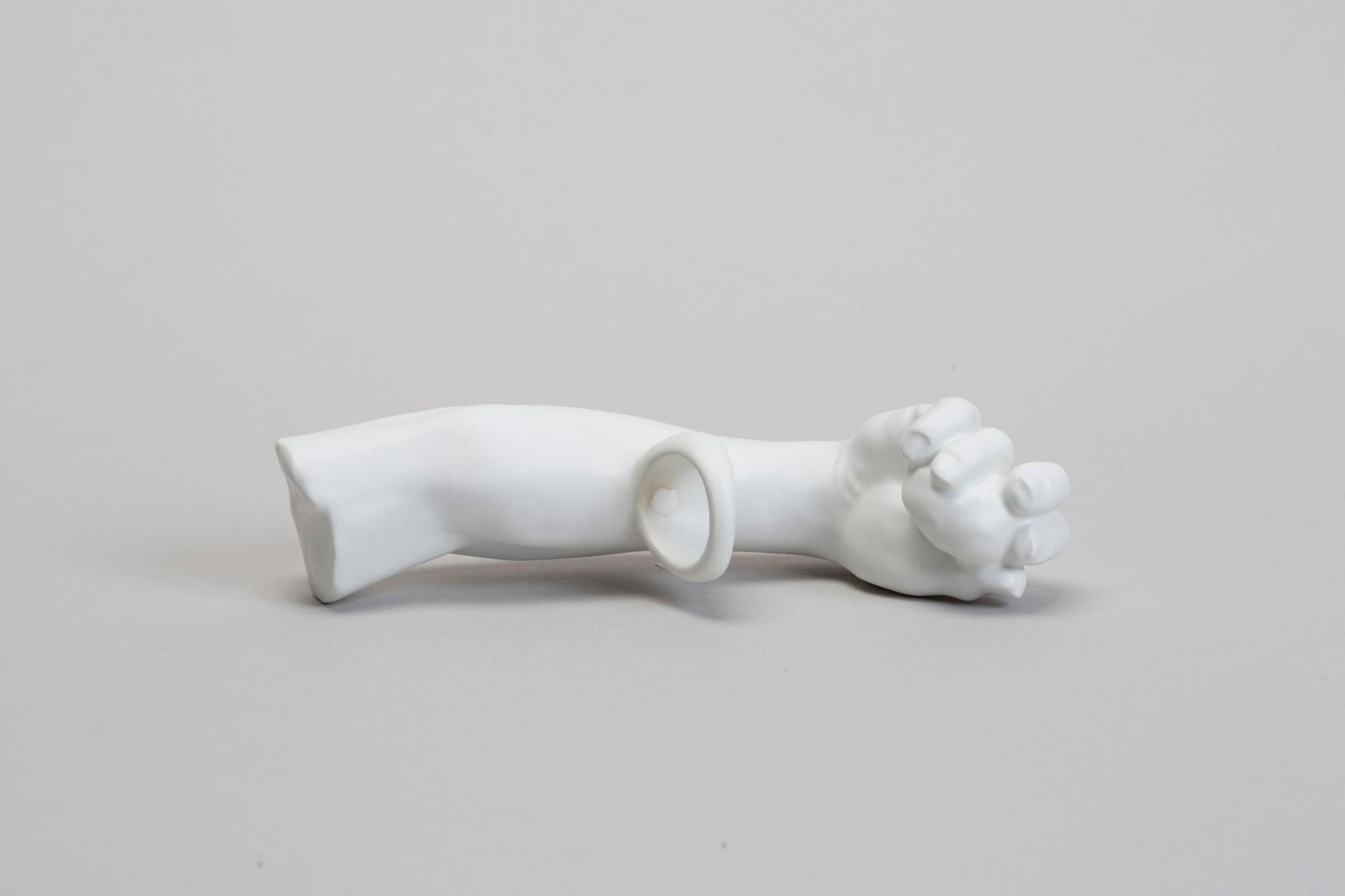 Renaissance Michelangelo Prèt-a-Porter Ceramic Sculptural Ring Contemporary For Sale