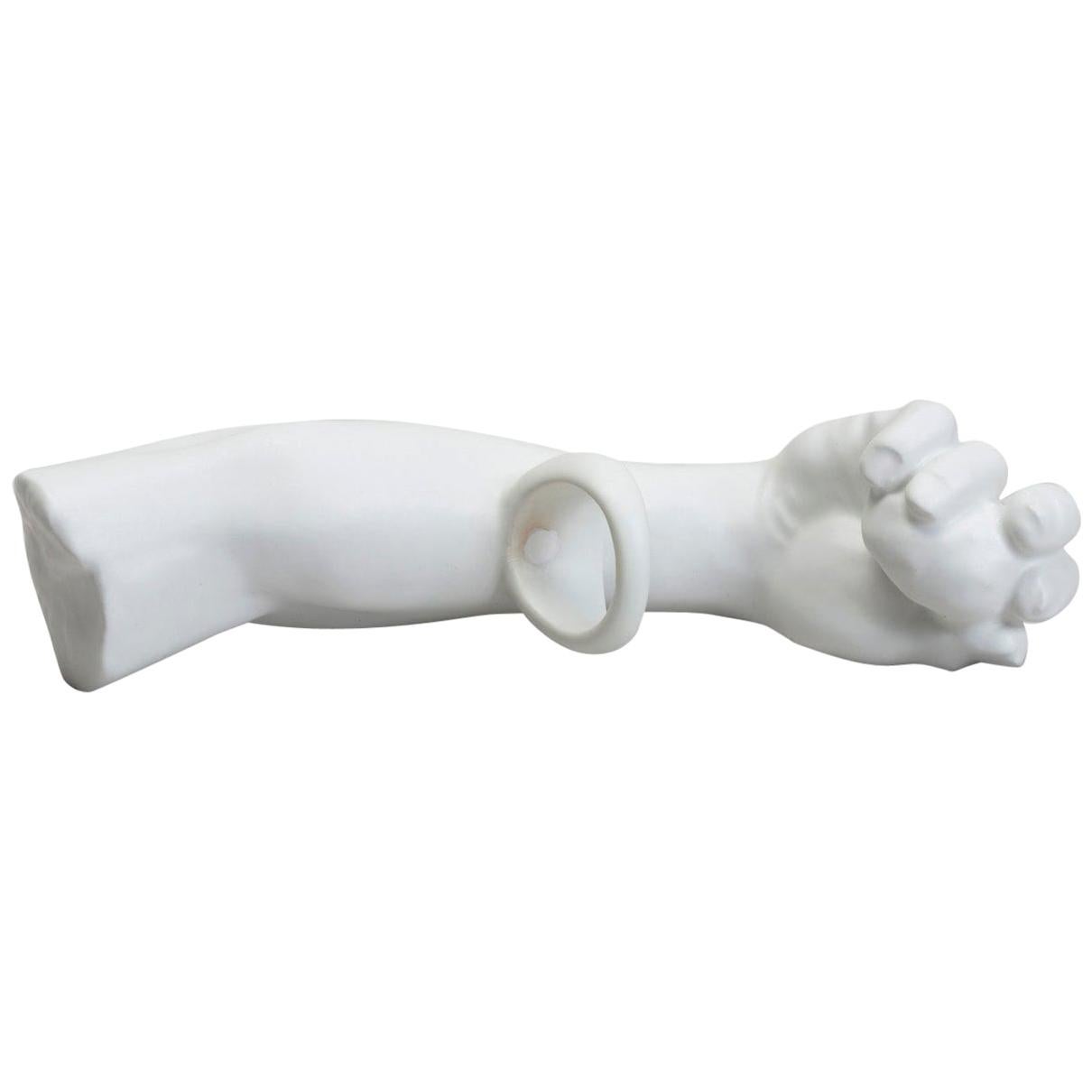 Michelangelo Prèt-a-Porter Ceramic Sculptural Ring Contemporary For Sale