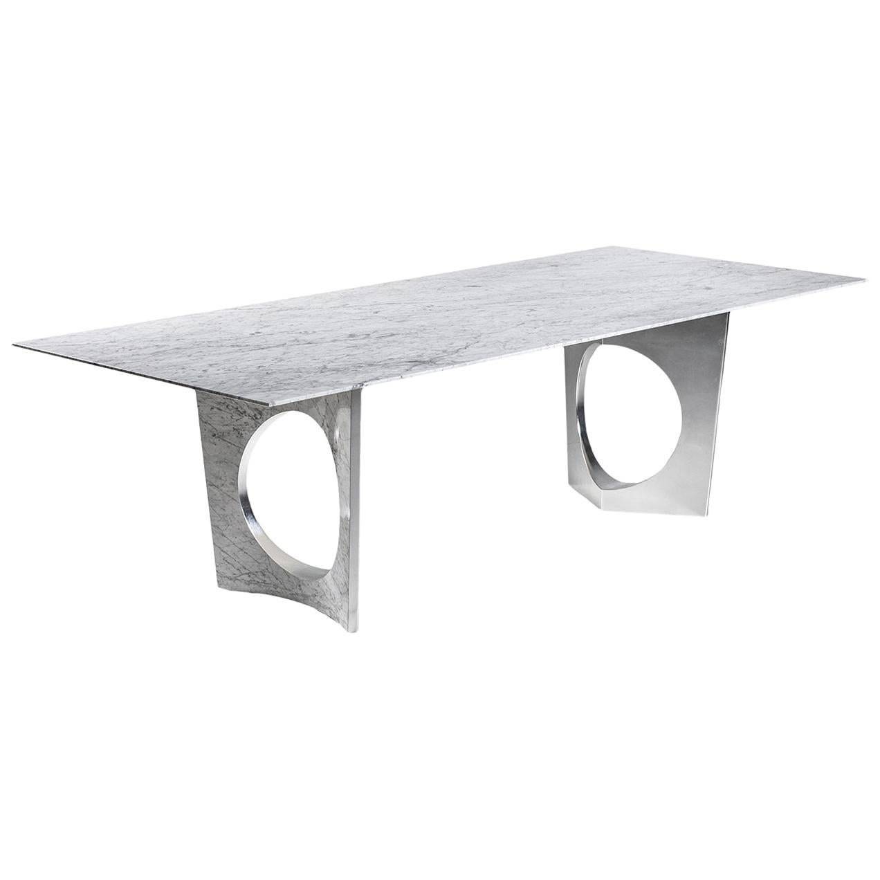Michelangelo Rectangular Dining Table by Carlo Bimbi For Sale