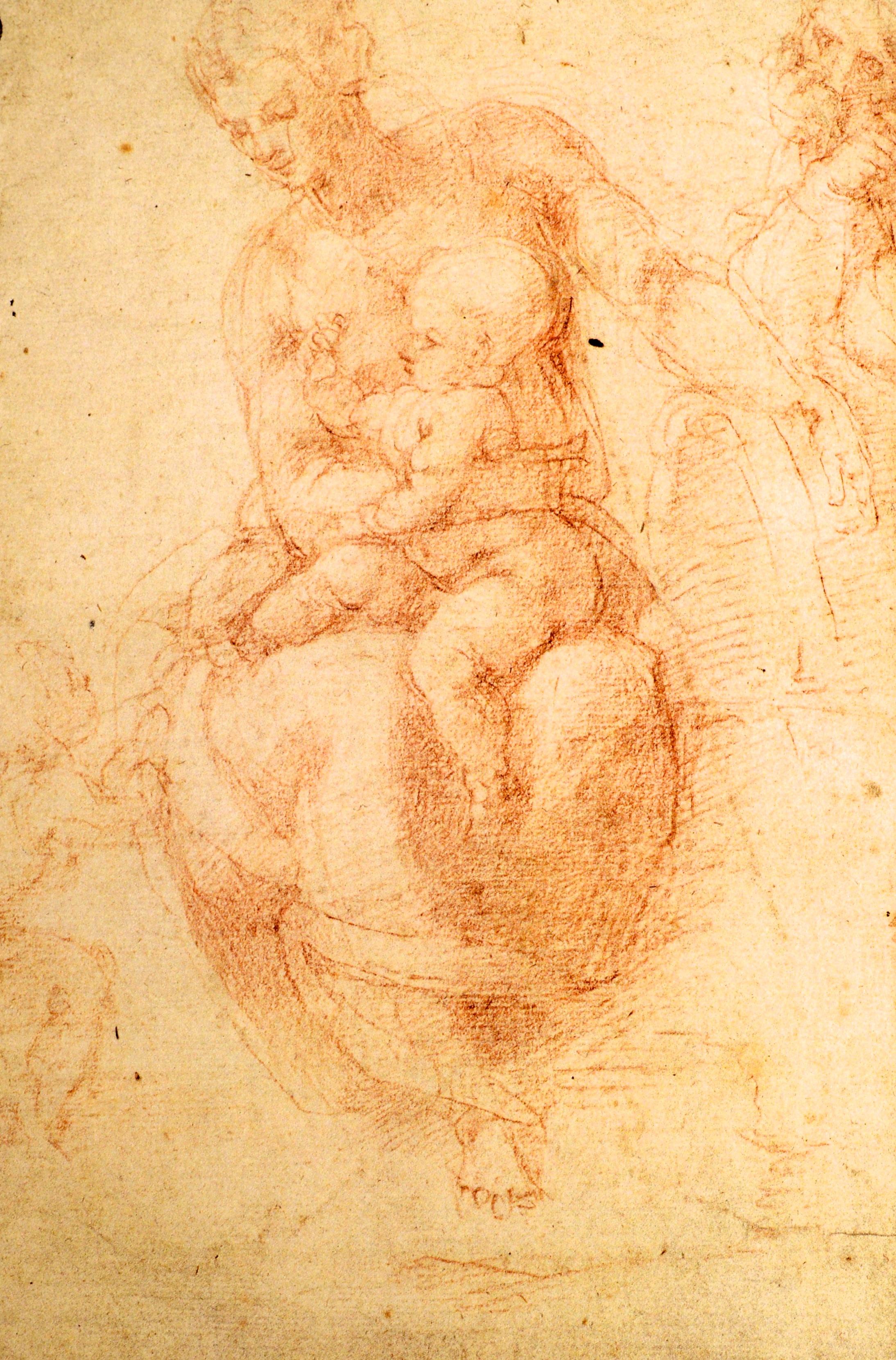 Michelangelo. Zeichnungen eines Genius, 1st Ed Ausstellungskatalog im Angebot 8