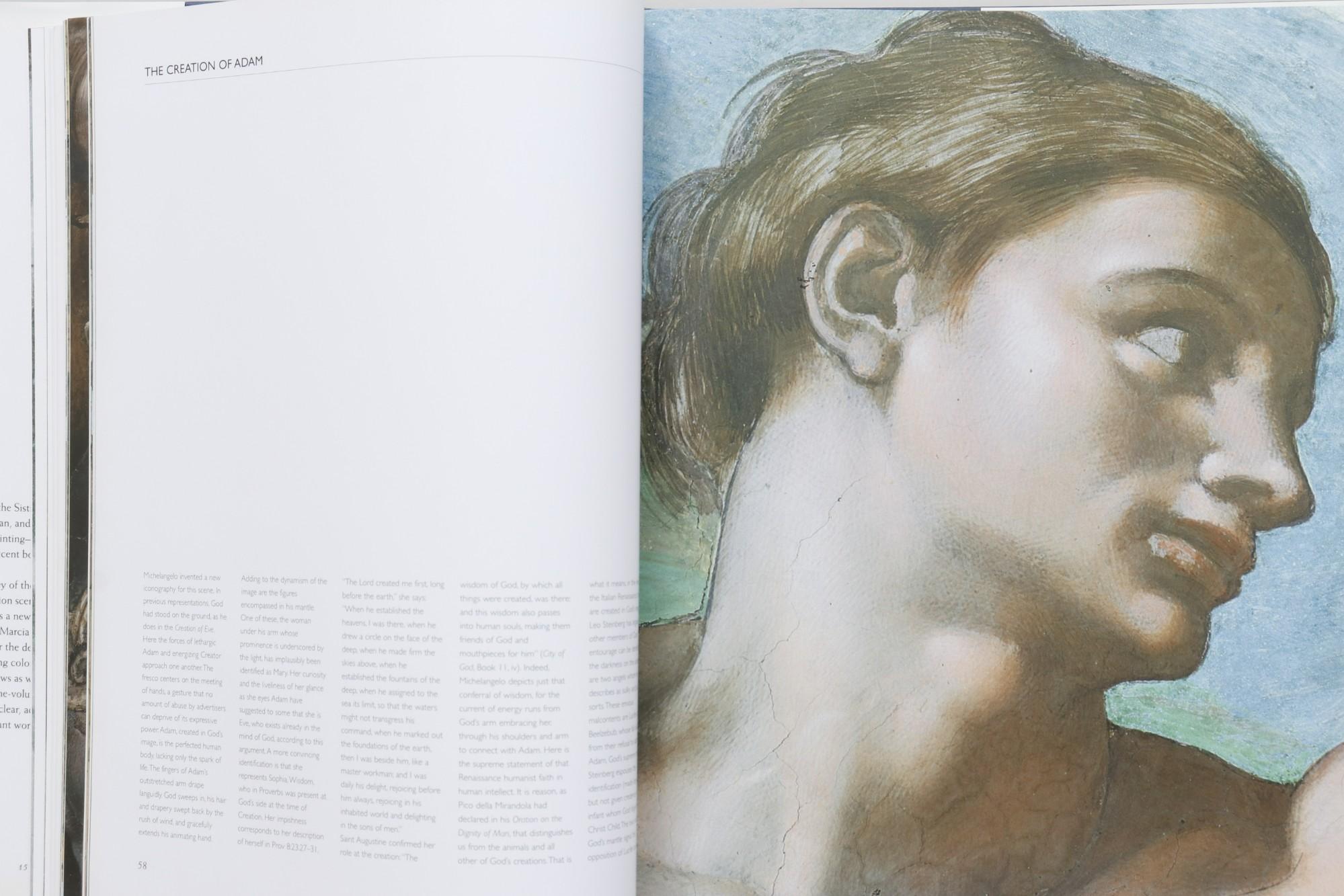 Italian Michelangelo - The Frescoes of the Sistine Chapel For Sale