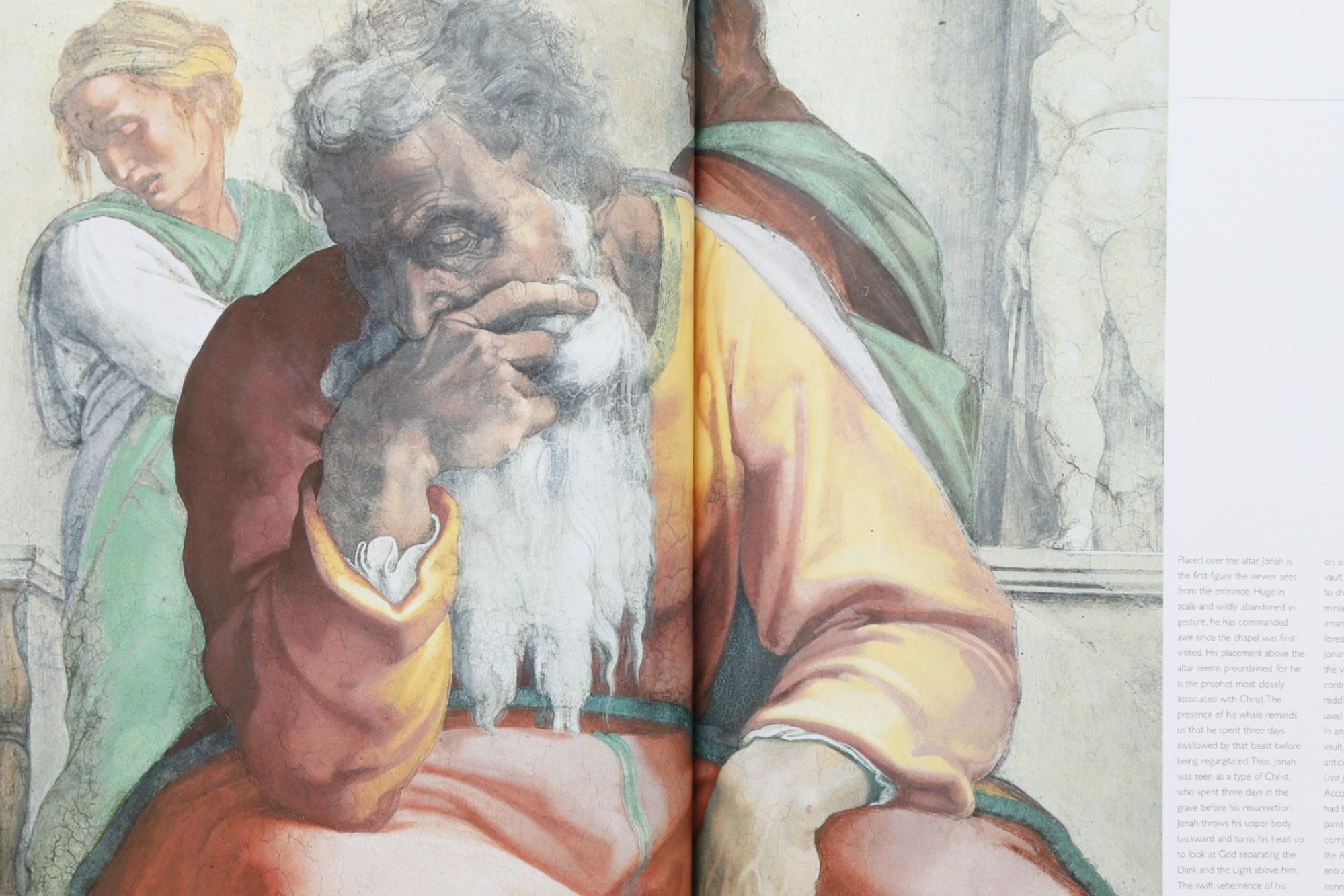 Michelangelo - The Frescoes of the Sistine Chapel In Good Condition For Sale In Bradenton, FL