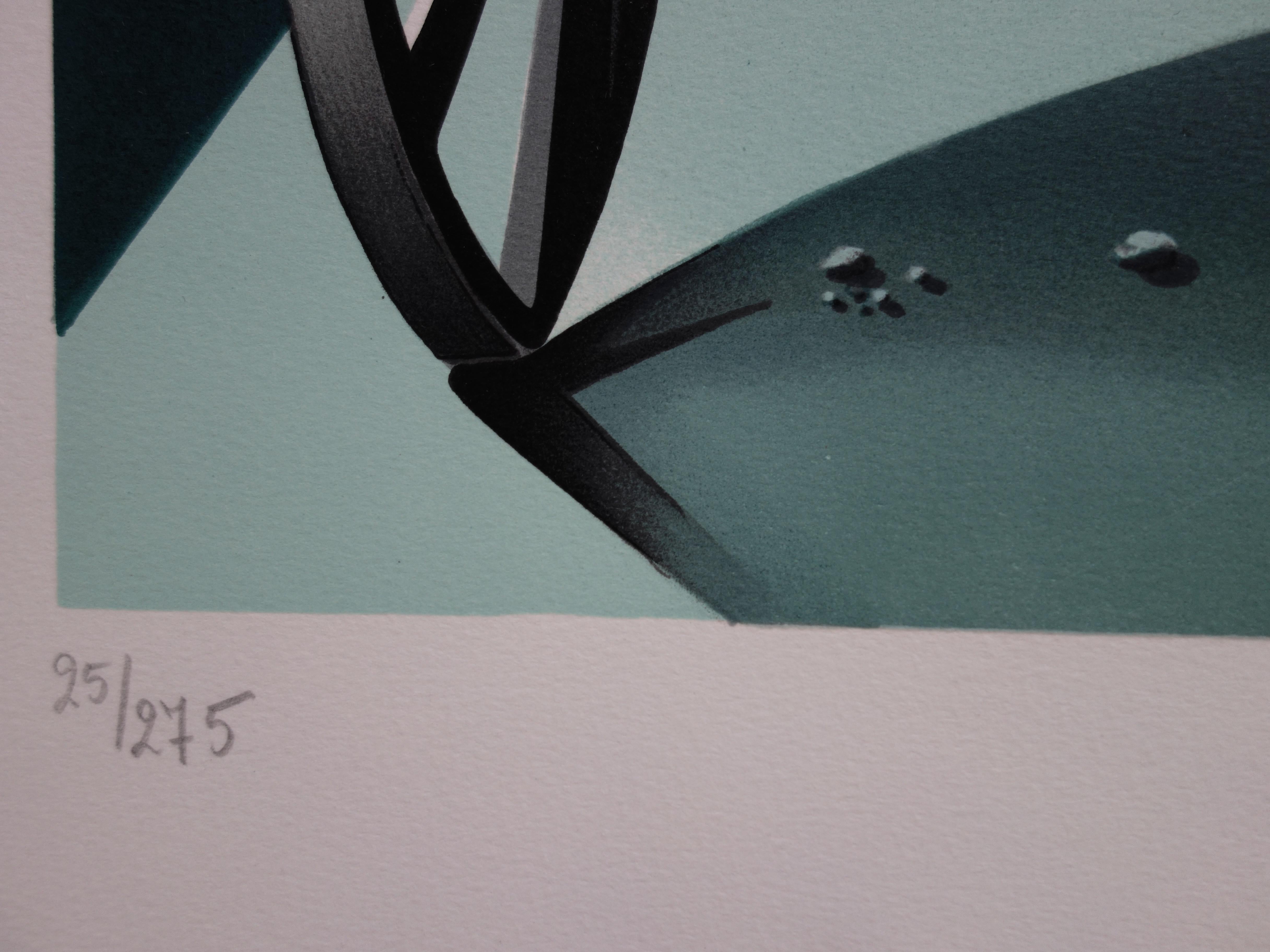 Michèle BATTUT
The Bride

Original lithograph
Handsigned in pencil
Limited /275 copies
On vellum 83 x 60 cm (c. 32.6 x 23.6 in)

Excellent condition