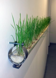 America The Beautiful : For Amber Waves of Green, 7'h x 5'w x 6'd, Michele Brody