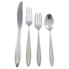 Michele by Wallace Sterling Silver Flatware Set for 12 Service 48 Pieces