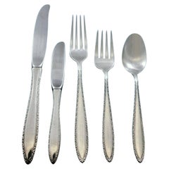 Michele by Wallace Sterling Silver Flatware Set for 8 Service 40 Pieces