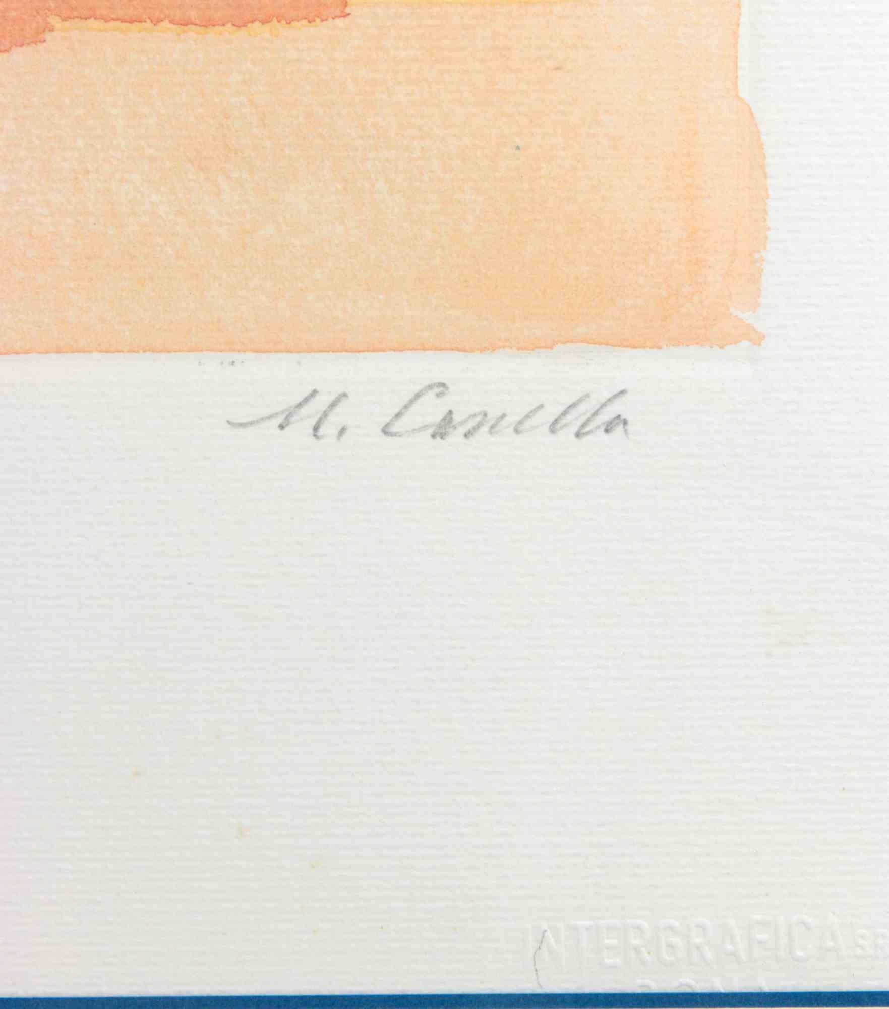Nature morte - Gravure de Michele Cascella - années 1970 en vente 1