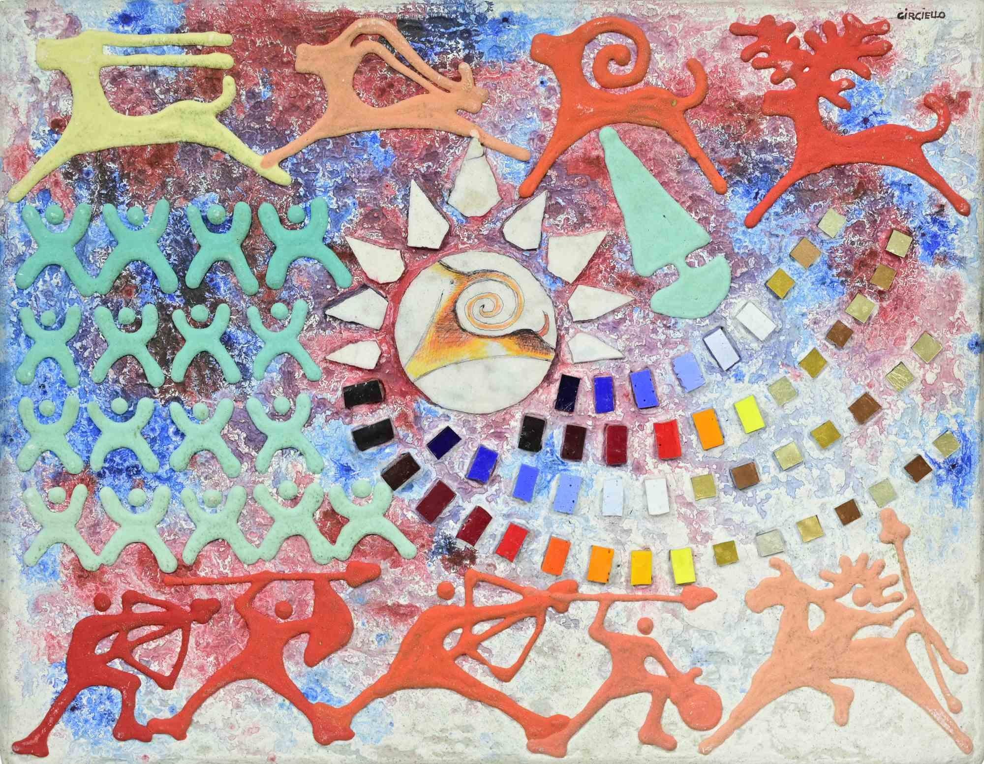 Rock Aura - Mixed Media by Michele Cerciello - 2005 For Sale 1