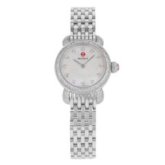 Michele CSX Petite MOP Dial Steel Diamonds Quartz Ladies Watch MWW03A000230