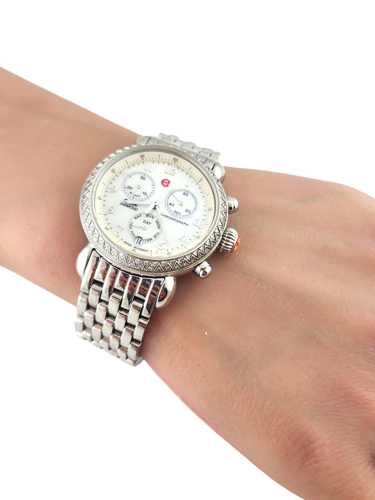 Michele CSX33 Diamond Ladies Watch MW03M01A1025 MOP Dial #18477 For Sale 7