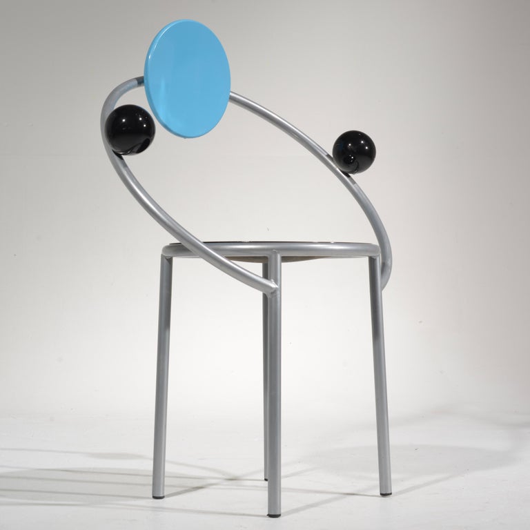 Michele De Lucchi First Chair for Memphis, Milano For Sale at 1stdibs