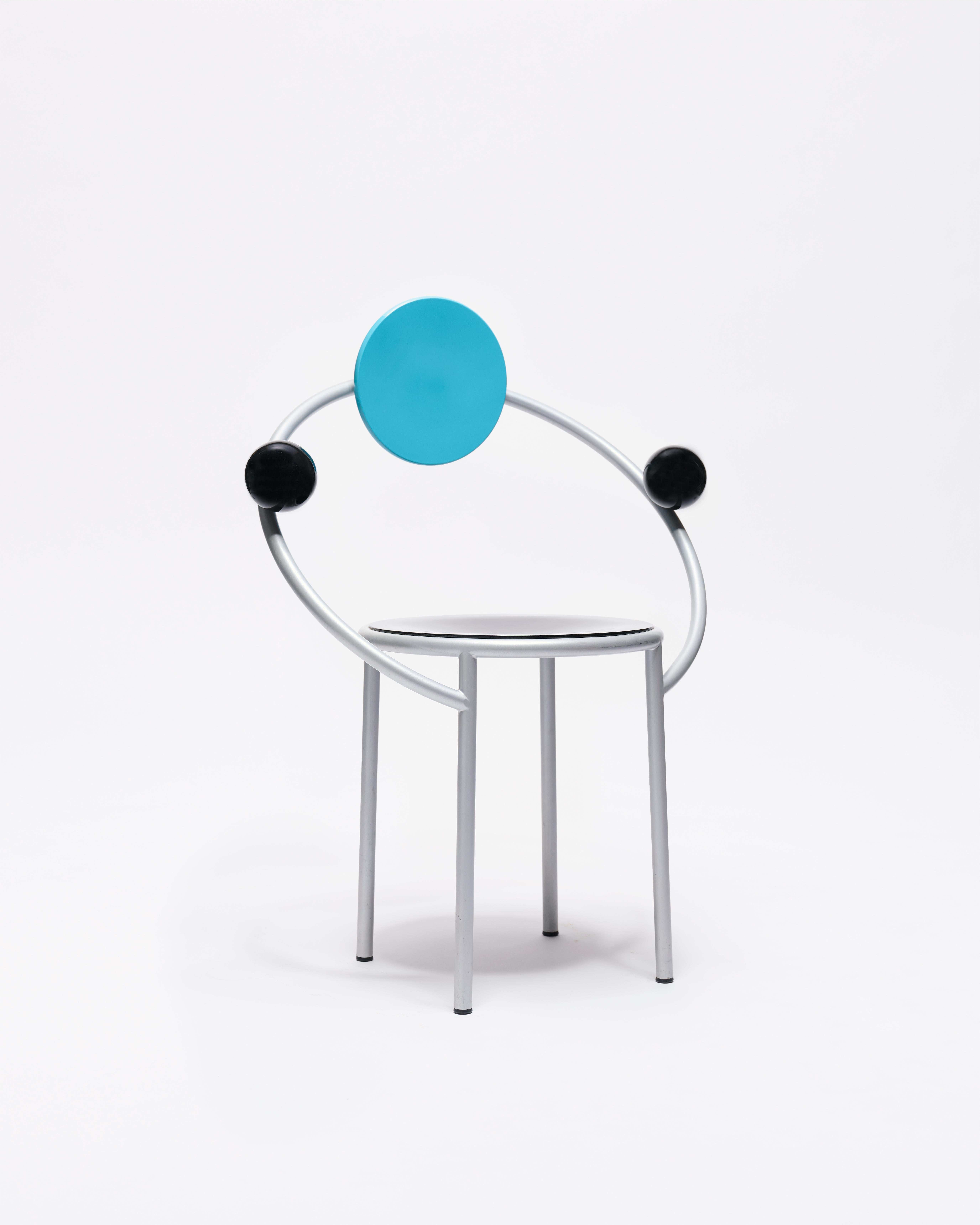 Late 20th Century Michele de Lucchi, ‘First Chair’, Memphis Milano, Italy, 1985 For Sale
