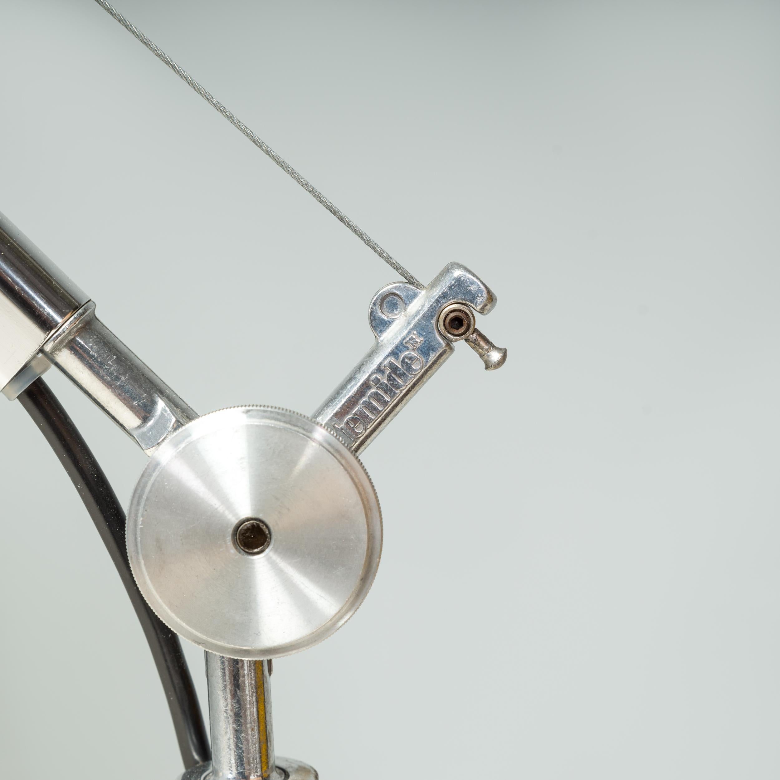 Michele De Lucchi for Artemide Tolomeo Mega Silver and Cream Floor Lamp 7