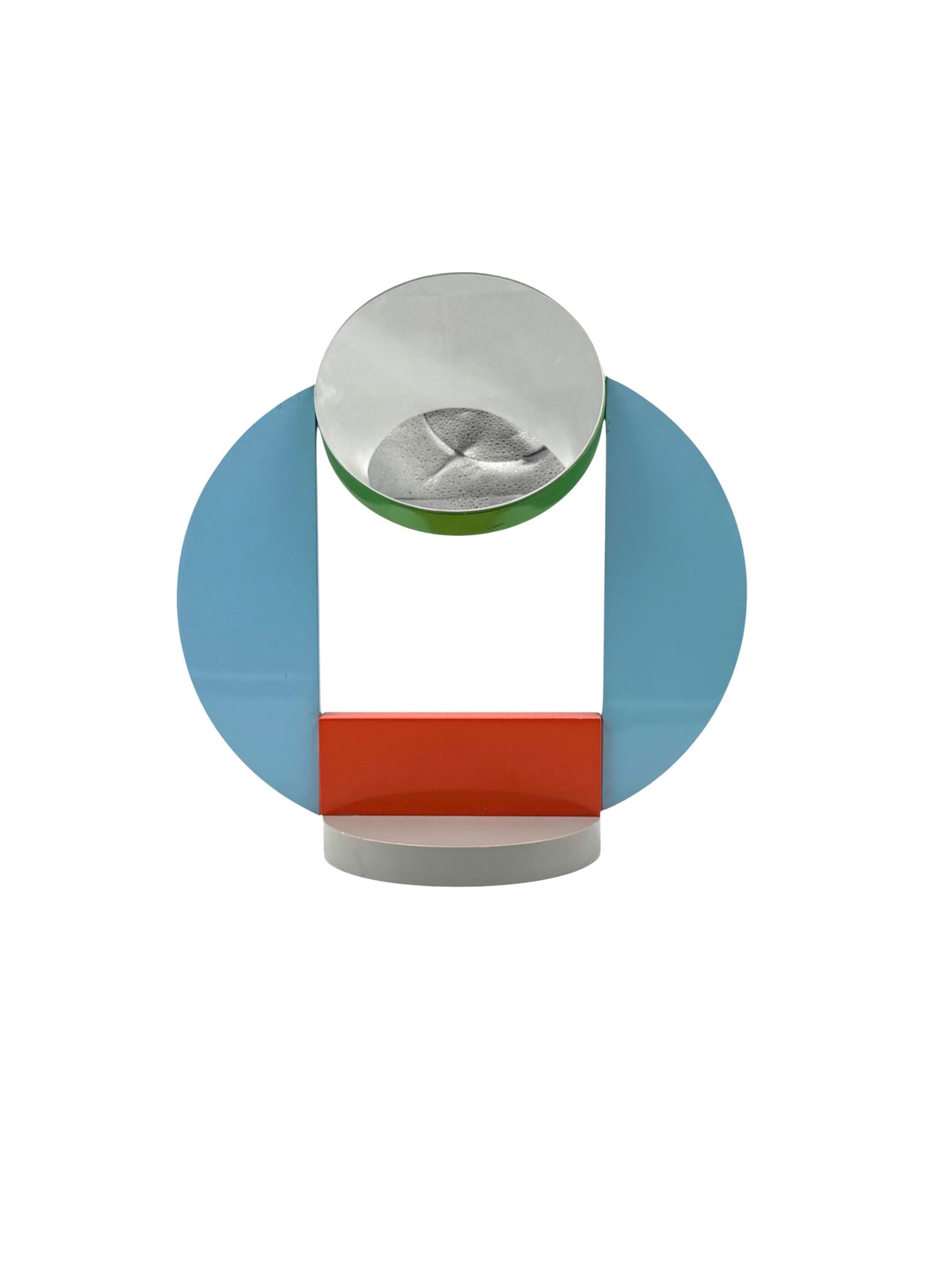 Michele De Lucchi, postmodern table mirror / vanity, Memphis Italy 1980s For Sale 10