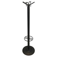 Michele De Lucchi & Tadao Takaichi for Kartell, Black Plastic Coat Stand